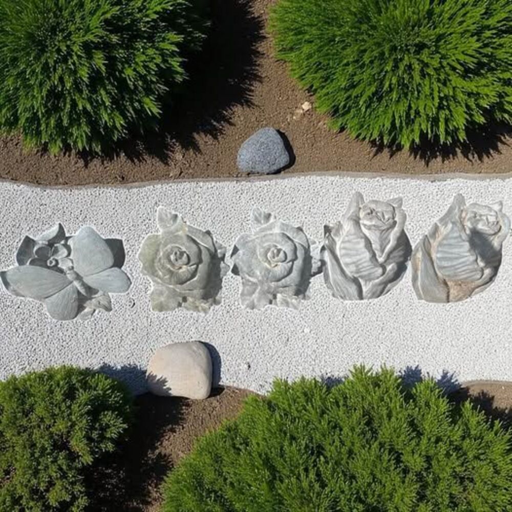 RARE 5 Assorted Pot Risers / Planter Feet